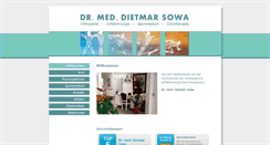 Desktop Screenshot of drsowa.de